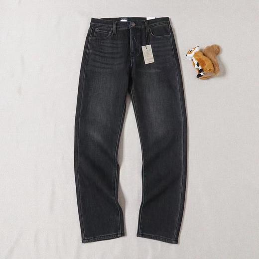 D122633加绒系列秋男士541宽松锥型高弹力牛仔裤 商品图0