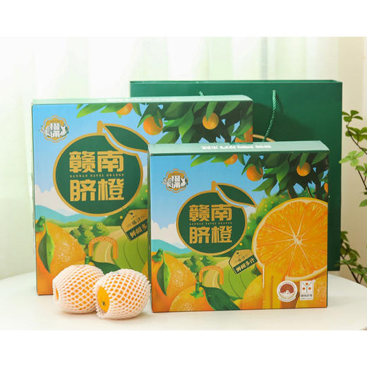 【宜昌助农馆】赣南脐橙 细嫩化渣 酸甜清爽 当季新鲜橙子彩箱礼盒装 商品图0