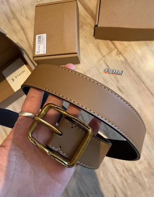 复古且百搭！小禾家 牛皮双面腰带皮带！ 商品图12