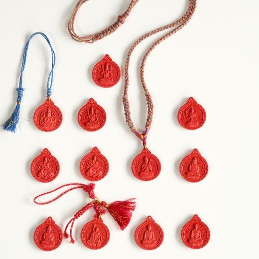自身防护 破太sui 高含量(95%+)朱砂护身挂件 本命佛 12生肖守护神 商品图0