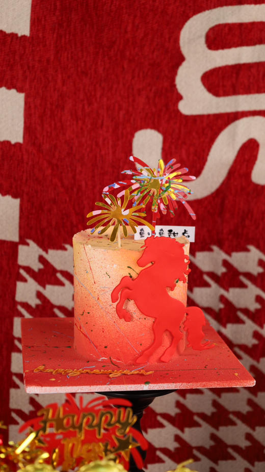 新年蛋糕—2026烟花璀璨 商品图1