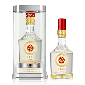 【爆款好价】五粮液仙林生态 百年传奇 53度 绿豆酒 500ml*6整箱