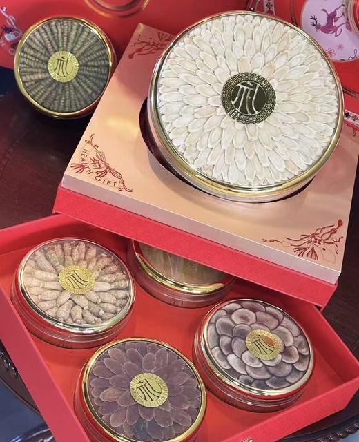 音乐盒五拼礼盒高档滋补养生送礼佳品西洋参鹿茸黄芪红参 商品图3