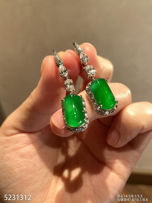 无事牌耳坠【5231312】具体价格微信咨询 商品图0