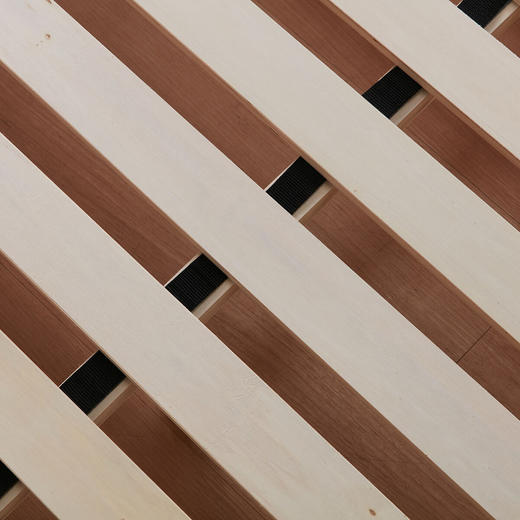 【家具】卧室实木床架带usb充电口收纳床悬浮床 宜木WP02 商品图2