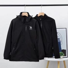 D122610新款休闲三合一内胆抓绒冲锋衣男女同款