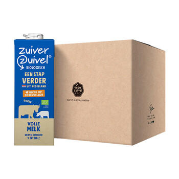 乐荷荷兰有机全脂牛奶 1L*12盒 3.7g乳蛋白 三重有机认证 营养早餐奶 商品图3