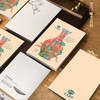 宫美画院 宋雅手账本套装 天清/风笺/芝兰  笔记本 书签 宣纸 折扇 冰箱贴 文创礼盒 手账本  商品缩略图8
