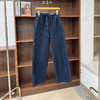 素然Klee Klee靛蓝环保棉直筒牛仔裤122506 商品缩略图3