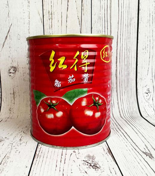 【YC】红得番茄酱3kg/桶新疆番茄酱无添加剂 商品图0