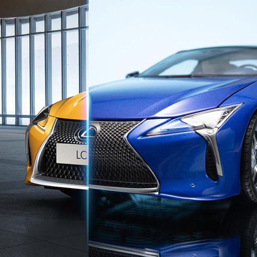 1/18 LC精制车模-闪蝶蓝色 商品图2