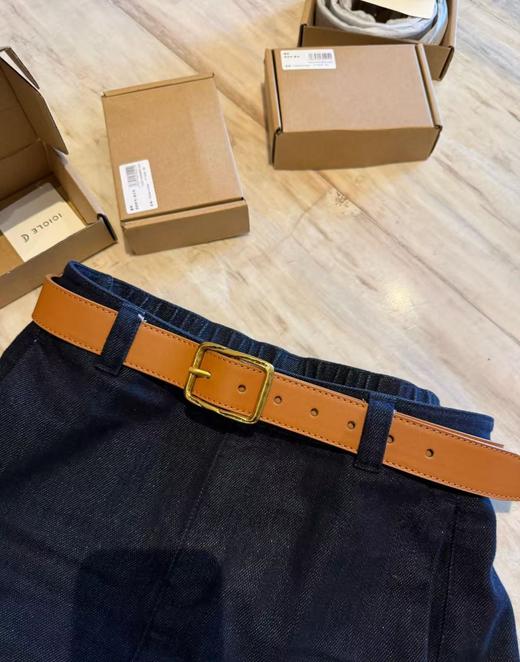 复古且百搭！小禾家 牛皮双面腰带皮带！ 商品图5