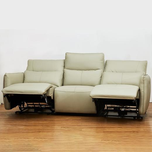 【家具】电动功能皮沙发分段高靠背 沃夫特2 三人位 商品图3