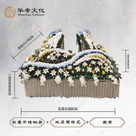 三方双层围棺花