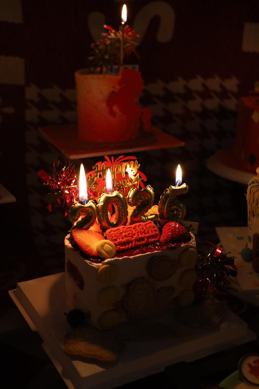 新年蛋糕—2026有福有顺发发发 商品图1