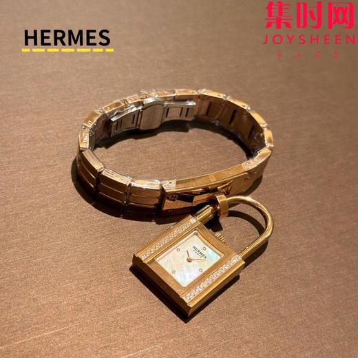 爱马仕 kelly凯莉系列 锁式腕表 一表多用 超实用性 女士腕表 搭载进口石英机芯 商品图2