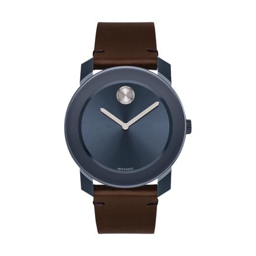 HY3600461WB 摩凡陀MOVADO 瑞士手表摩凡陀Bold系列皮带简约瑞士石英手表男 商品图0