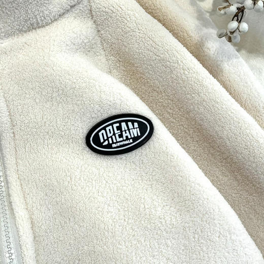 儿童双面绒套装秋冬季宝宝保暖毛毛衣两件套男女童立领防风 商品图8