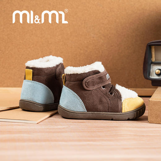 M1M2咩咩拼色短靴M543A3033 商品图4
