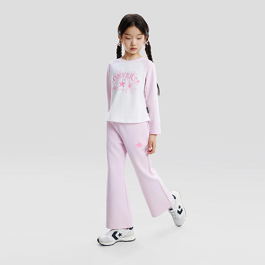 CONVERSE 春 大童小童 儿童童装T恤 NVG-AG-J280 商品图3