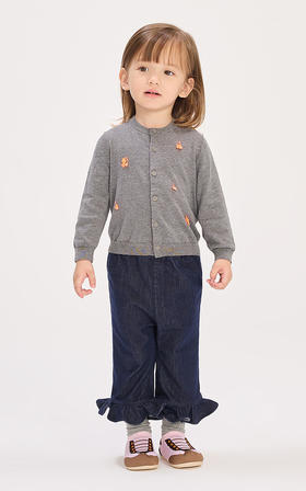 jnby  26年春款  短款开襟针织衫  YQ1310800