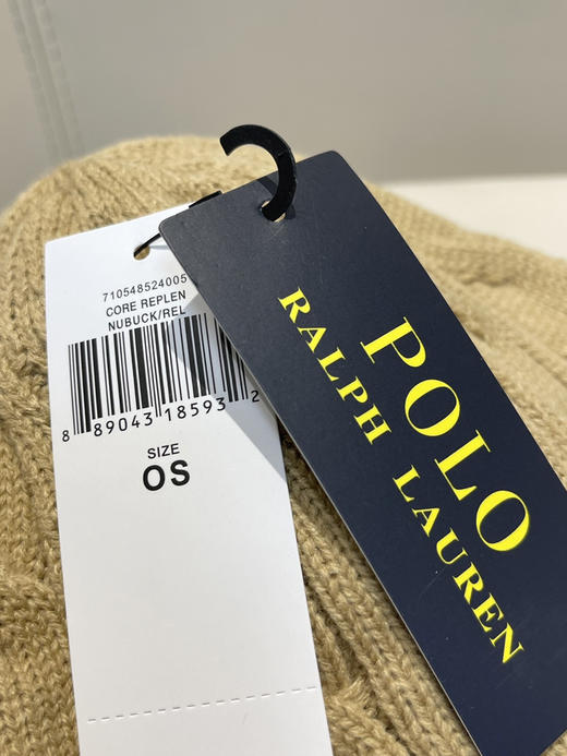 25新款拉夫*伦男女款小标针织冷帽毛线帽122504 商品图4