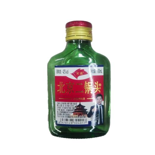 京豪北京二锅头42度100ml浓香型白酒 商品图0