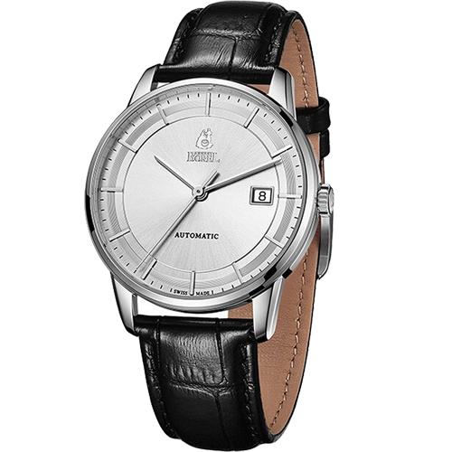 HGS5690-211BK 依波路ERNEST BOREL 依波路雅丽系列机械表男士手表GS5690-211BK 商品图0