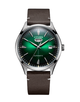 SHNH8390-03XB 西铁城Citizen 西铁城时尚简约皮带男士机械表NH8390-03XB