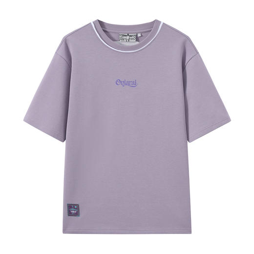 ONIARAI/鬼洗26春季新品黑标石器时代自然蜕蝶渐纹常规T恤A840026 商品图3