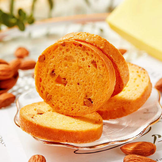 【40包更超值❗️椰奶/黄油脆吐司面包脆】传统工艺20年经验「糕点师傅手作」采用：精选小麦粉，营养乳粉，鲜鸡蛋，鲜奶源黄油等，吐司烤面包干片，早餐代餐下午茶点心休闲小吃糕点L 商品图2