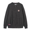 ONIARAI/鬼洗黑标石器时代蕨序肌理和谐共存标语图腾卫衣 A240026 商品缩略图3