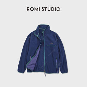 ROMI STUDIO“轻盈锁温”珊瑚绒云感柔软立领摇粒绒外套 RWCWWD7241