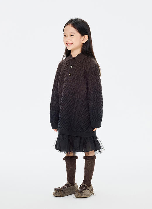 jnby   26年春款  长袖毛衫连衣裙  1Q1G13350 商品图7