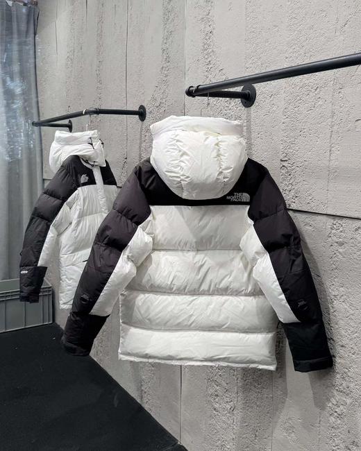 D122622情侣款连帽防水防风立体裁剪鸭绒羽绒服 商品图6