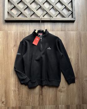 暖绒绒】秋冬新款男休闲保暖上衣微廓立领长袖T恤