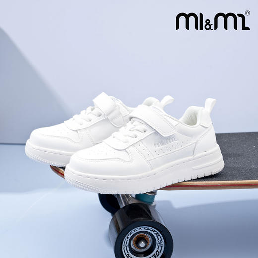 M1M2超轻校园小白鞋(皮)M518A1081 商品图2