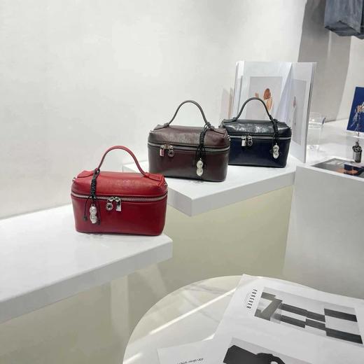 【秋冬精选】植鞣牛皮复古小方包女2025春夏新款小众设计饭盒包斜挎单肩小方包 商品图0