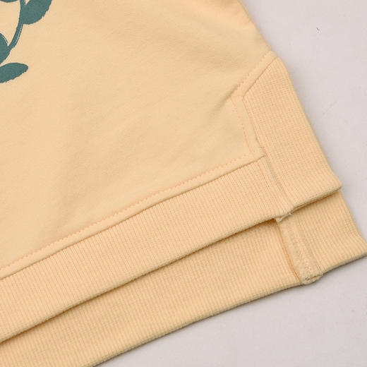 棉果果春季新品女童纯棉小线圈不规则设计圆领套头卫衣M122180226124 商品图5