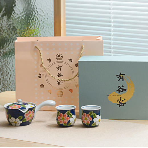  日本制复古泡茶陶瓷茶具套装精美送礼带礼盒 商品图4