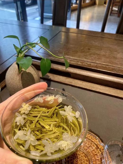 茉莉花茶-碧潭飘雪2025年，传统工艺制成，花香浓郁纯净，回味甘甜~ 高性价比 商品图4
