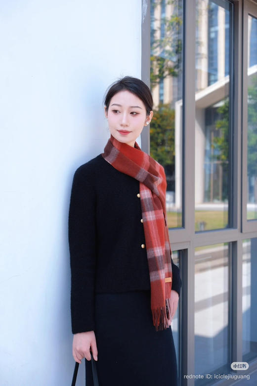 1226-5 独家圆正 重磅 小禾 羊绒圈圈纱 小香风开衫 外套 商品图7