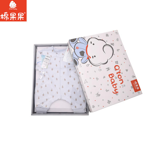 棉果果春季新品男宝女宝柔软舒适5A抗菌纯棉睡袋M105570800095 商品图1