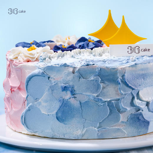 摩羯座 ∙ 海上生花 ∙ 草莓车厘子韩式裱花蛋糕 ，可选1/1.5/2.5/3.5/6磅 | 36CAKE 商品图2
