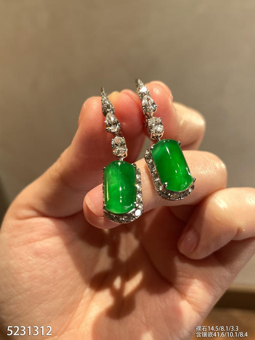 无事牌耳坠【5231312】具体价格微信咨询 商品图2