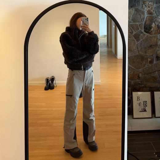 ROMI STUDIO细软美利奴羊皮毛一体两穿短款皮草外套RWCWW87187 商品图3