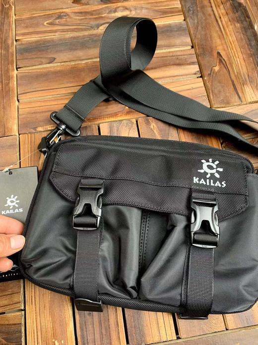 D122631男士休闲机能尼龙单肩方形包斜挎包 商品图5