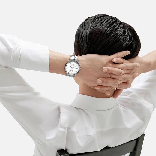 TWTC1611630-1 天王TIAN WANG 爆款商务】防水机械一表两戴钢带品牌手表男士昆仑系列送礼可刻字 商品图1