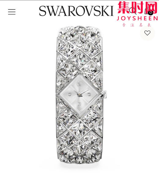 施华洛世奇新款 精致闪耀 女士手环满天星腕表 表盘似藏银河 商品图0