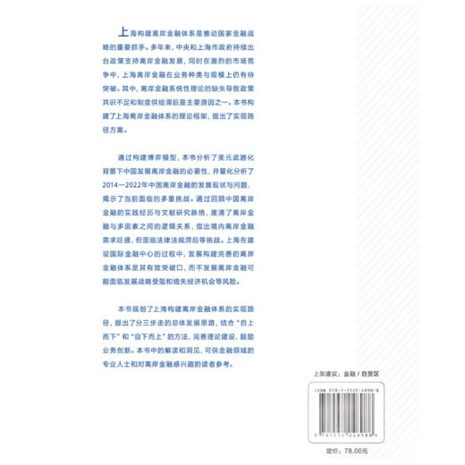 上海自由贸易试验区离岸金融发展理论与实现路径研究 商品图1